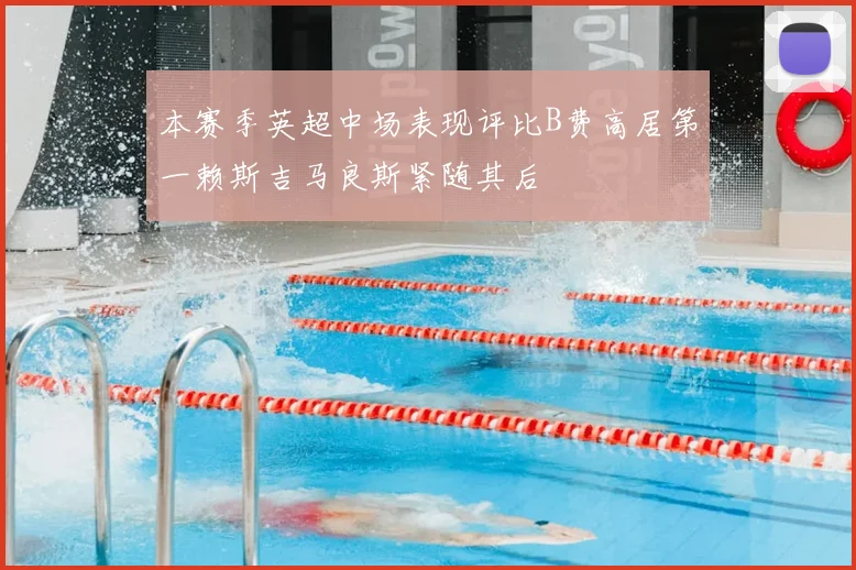 本赛季英超中场表现评比B费高居第一赖斯吉马良斯紧随其后